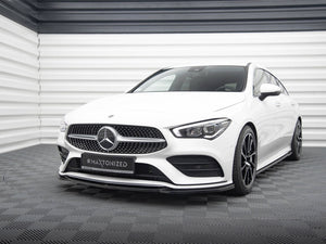 Front Splitter V.1 Mercedes-Benz CLA A35 AMG / AMG-Line C118 - Wayside Performance 
