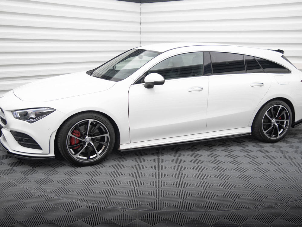 Side Skirts Diffusers Mercedes-Benz CLA AMG-Line C118 - Wayside Performance 