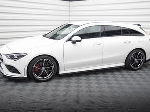 Side Skirts Diffusers Mercedes-Benz CLA AMG-Line C118 - Wayside Performance 