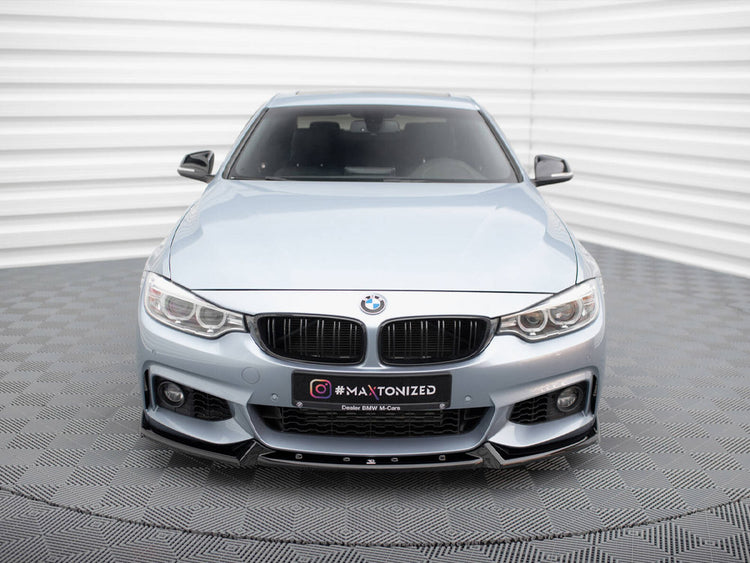 Front Splitter V.4 BMW 4 Coupe M-Pack F32 - Wayside Performance 