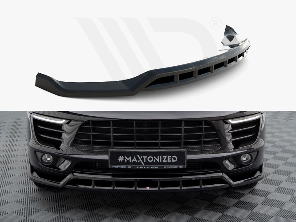 Front Splitter V.3 Porsche Macan Mk1 - Wayside Performance 