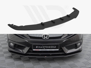 Street PRO Front Splitter Honda Civic Mk10 - Wayside Performance 