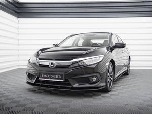 Street PRO Front Splitter Honda Civic Mk10 - Wayside Performance 