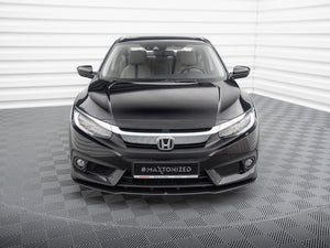 Street PRO Front Splitter Honda Civic Mk10 - Wayside Performance 