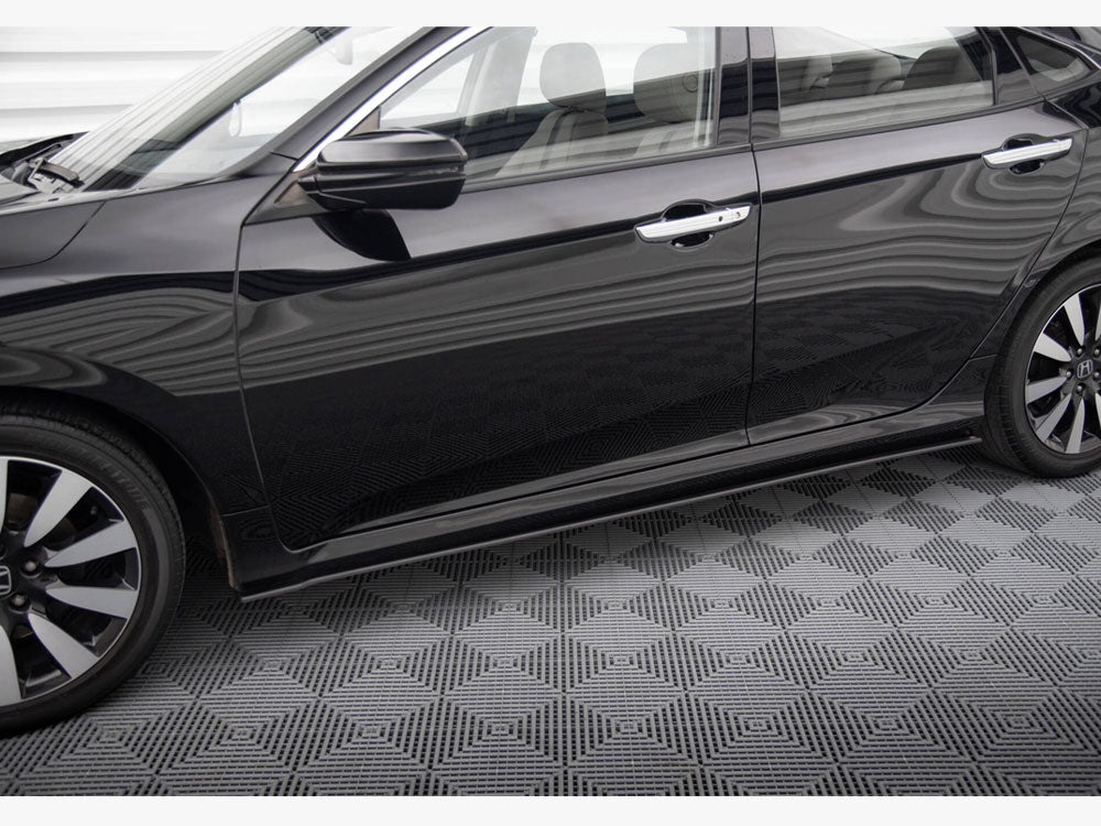 Street PRO Side Skirts Diffusers Honda Civic Mk10 - Wayside Performance 
