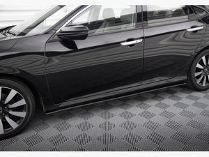 Street PRO Side Skirts Diffusers Honda Civic Mk10 - Wayside Performance 