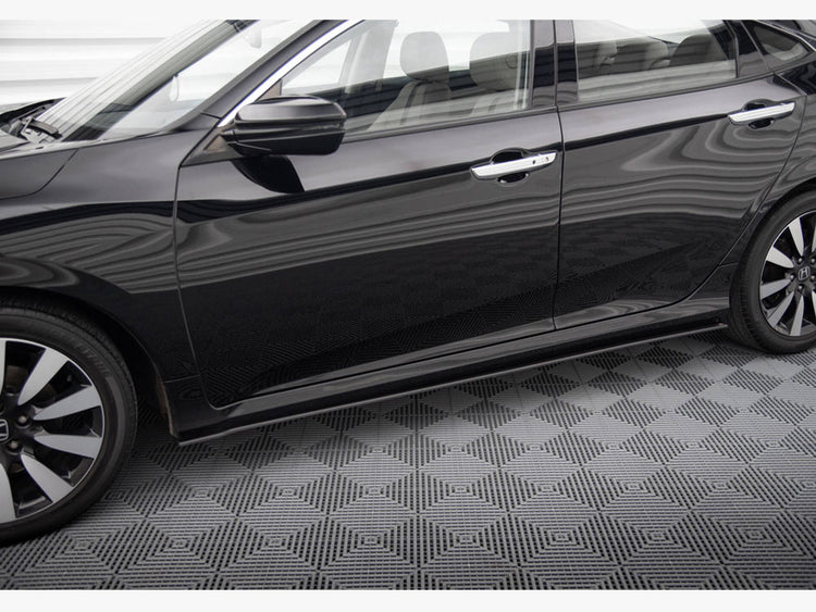 Street PRO Side Skirts Diffusers Honda Civic Mk10 - Wayside Performance 