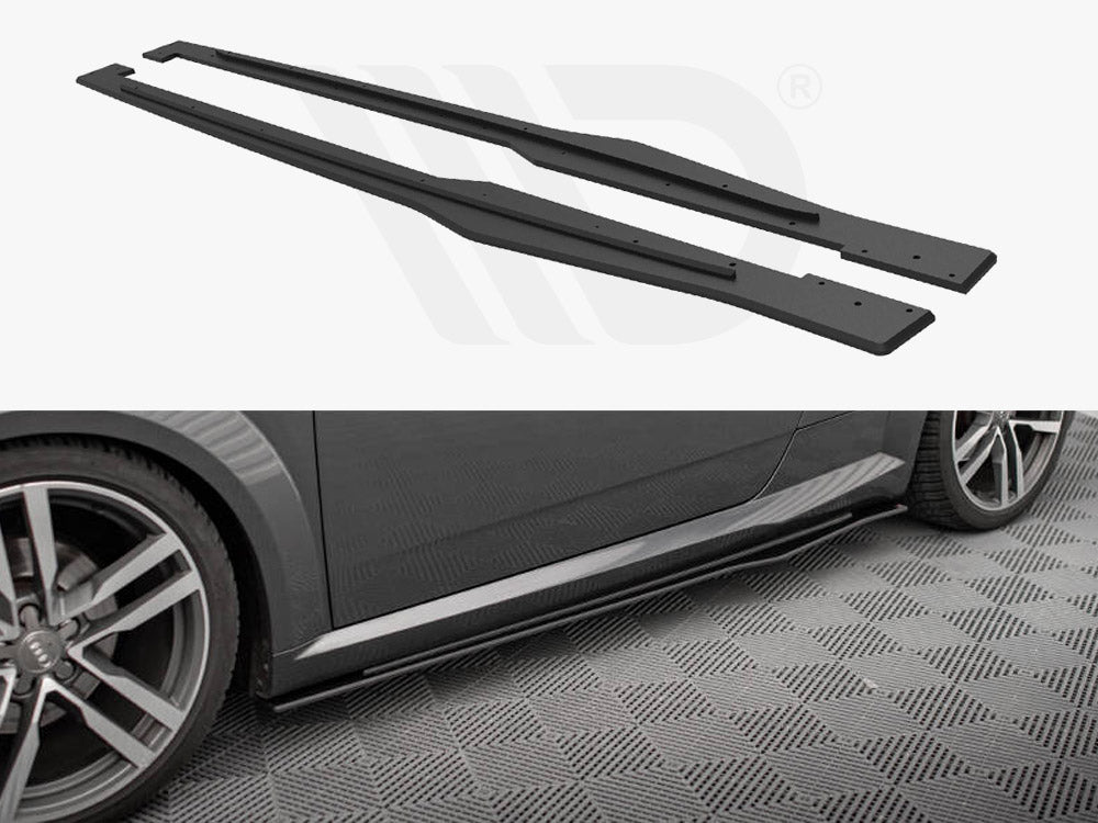 Street PRO Side Skirts Diffusers Audi TT S / S-Line 8S - Wayside Performance 