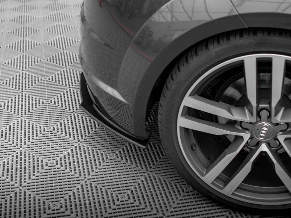 Street Pro Rear Side Splitters Audi TT S-Line 8S - Wayside Performance 