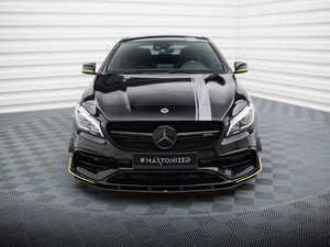 Street PRO Front Splitter Mercedes-AMG CLA 45 Aero C117 Facelift - Wayside Performance 