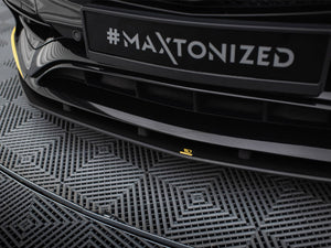 Street PRO Front Splitter Mercedes-AMG CLA 45 Aero C117 Facelift - Wayside Performance 