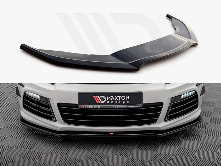 Front Splitter V.2 Volkswagen Scirocco R Mk3 - Wayside Performance 