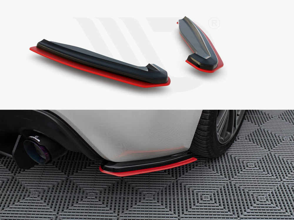 Rear Side Splitters V.2 Subaru BRZ Facelift - Wayside Performance 