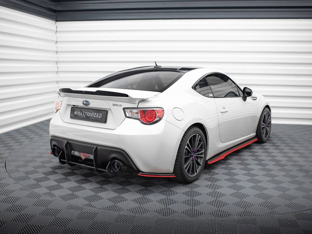 Rear Side Splitters V.2 Subaru BRZ Facelift - Wayside Performance 