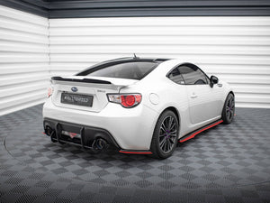 Rear Side Splitters V.2 Subaru BRZ Facelift - Wayside Performance 