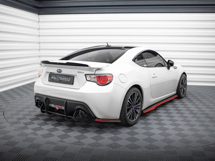 Rear Side Splitters V.2 Subaru BRZ Facelift - Wayside Performance 