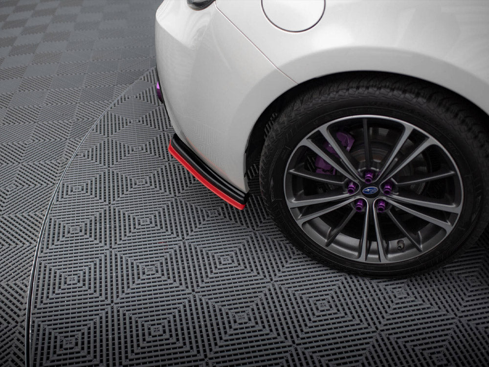 Rear Side Splitters V.2 Subaru BRZ Facelift - Wayside Performance 