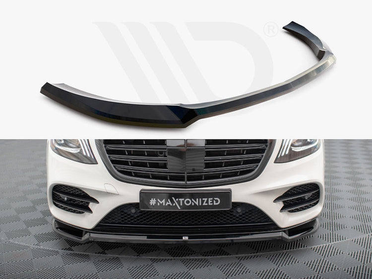 Front Splitter V.1 Mercedes-Benz S AMG-Line W222 Facelift - Wayside Performance 