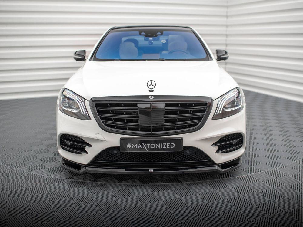 Front Splitter V.1 Mercedes-Benz S AMG-Line W222 Facelift - Wayside Performance 