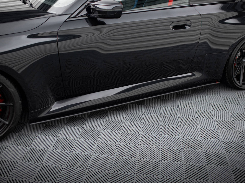 Street PRO Side Skirts Diffusers V.1 BMW M2 G87 - Wayside Performance 