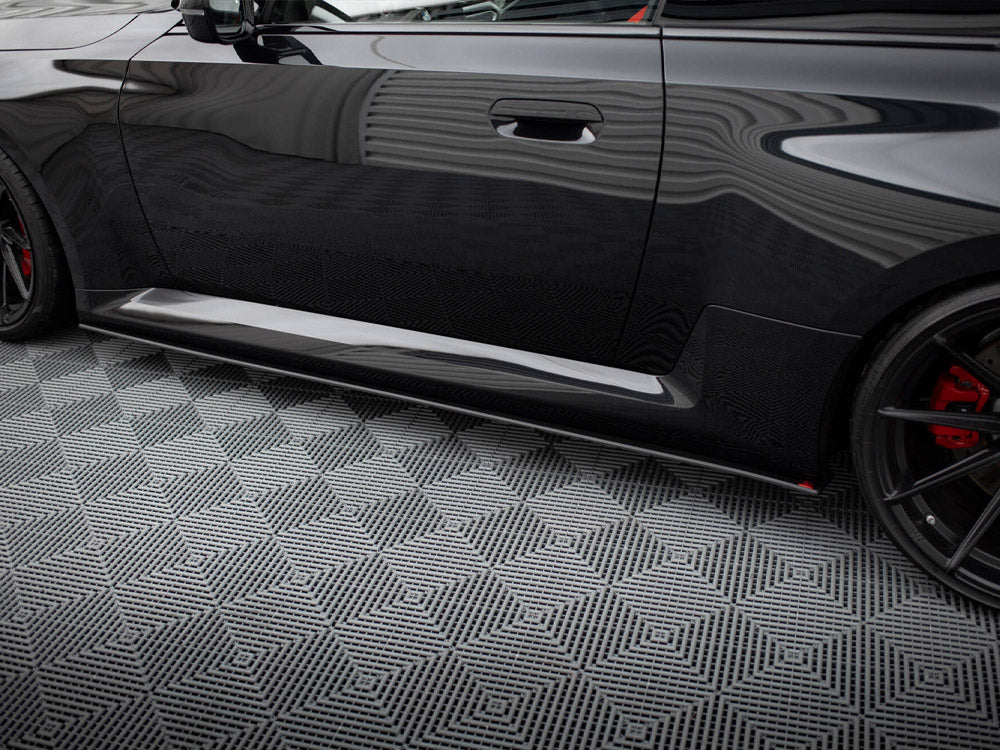 Street PRO Side Skirts Diffusers V.1 BMW M2 G87 - Wayside Performance 