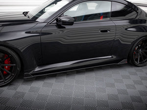 Street PRO Side Skirts Diffusers V.2 BMW M2 G87 - Wayside Performance 