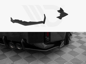 Street Pro Rear Side Splitters V.2 BMW M2 G87 - Wayside Performance 