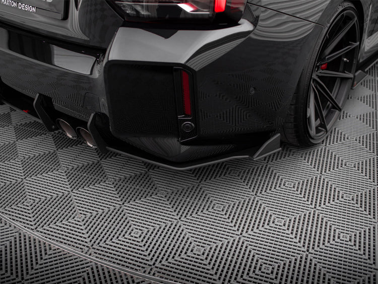 Street Pro Rear Side Splitters V.2 BMW M2 G87 - Wayside Performance 