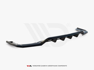 Central Rear Splitter (Vertical Bars) Maserati Levante Trofeo Mk1 - Wayside Performance 