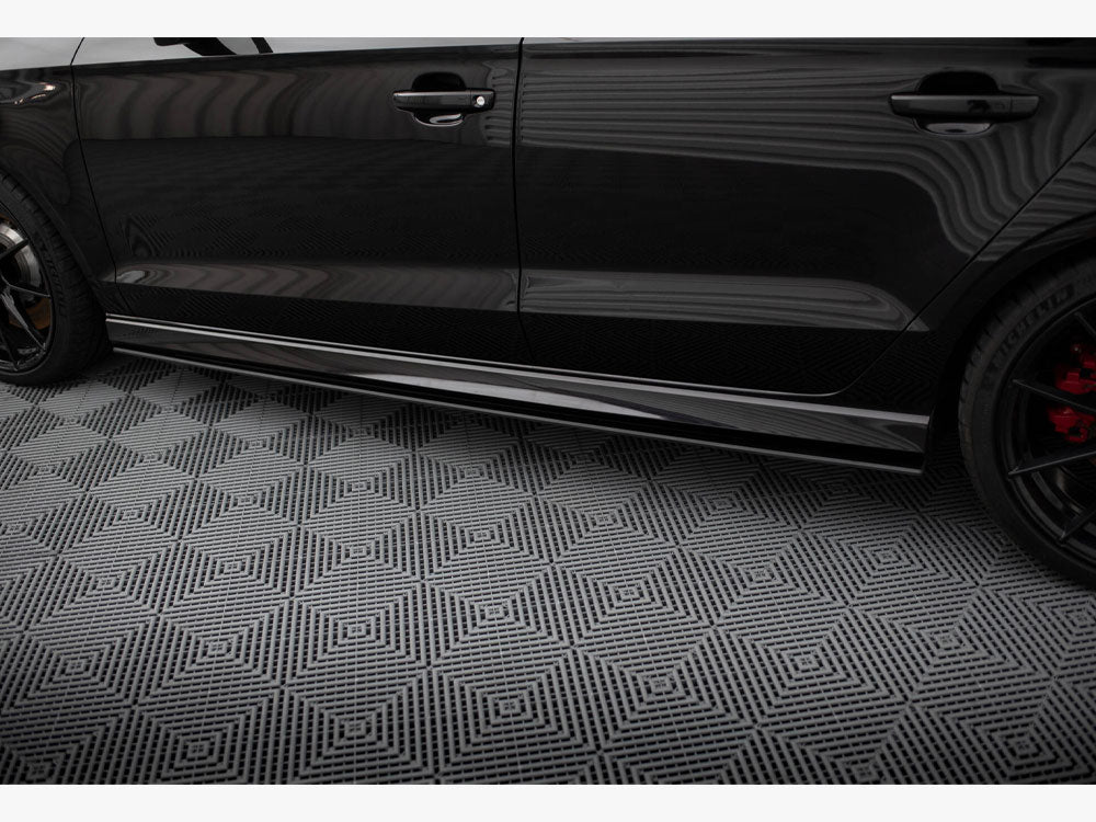 Street PRO Side Skirts Diffusers Audi RS3 Sedan 8V Facelift - Wayside Performance 