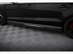 Street PRO Side Skirts Diffusers Audi RS3 Sedan 8V Facelift - Wayside Performance 