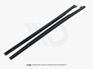 Side Skirts Diffusers Mercedes A W176 / CLA 117 AMG / CLA 117 AMG-Line Facelift - Wayside Performance 