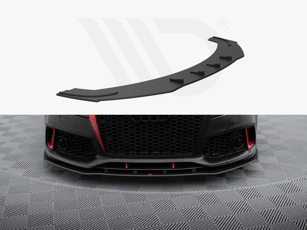 Street PRO Front Splitter Audi A7 RS7 Look C7 - Wayside Performance 