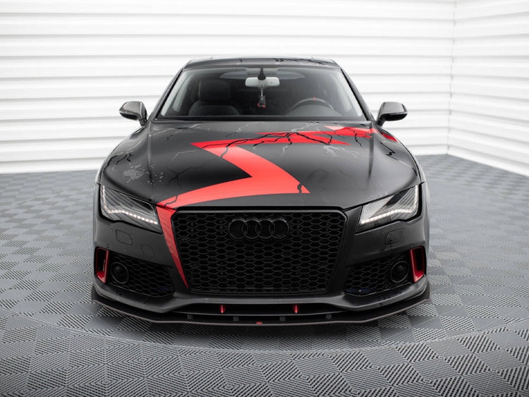 Street PRO Front Splitter Audi A7 RS7 Look C7 - Wayside Performance 