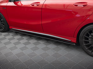 Street PRO Side Skirts Diffusers Mercedes-Benz A 45 AMG W176 Facelift - Wayside Performance 