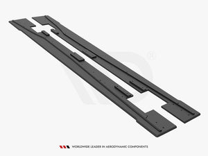 Street PRO Side Skirts Diffusers Mercedes-Benz A 45 AMG W176 Facelift - Wayside Performance 