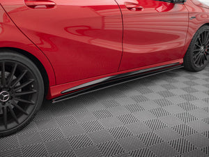 Street PRO Side Skirts Diffusers Mercedes-Benz A 45 AMG W176 Facelift - Wayside Performance 