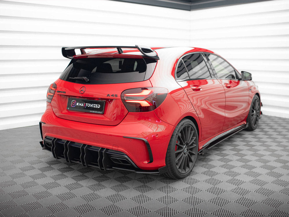 Street PRO Rear Diffuser Mercedes-Benz A 45 AMG W176 Facelift - Wayside Performance 