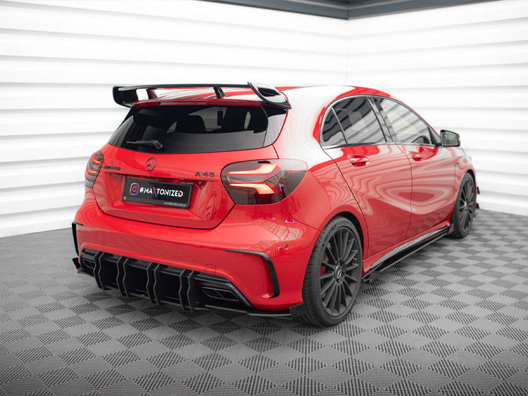 Street PRO Rear Diffuser Mercedes-Benz A 45 AMG W176 Facelift - Wayside Performance 