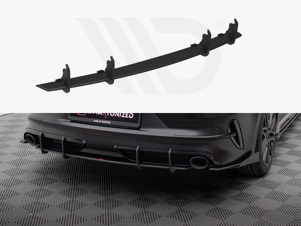 Street PRO Rear Diffuser KIA ProCeed GT Mk1 Facelift - Wayside Performance 