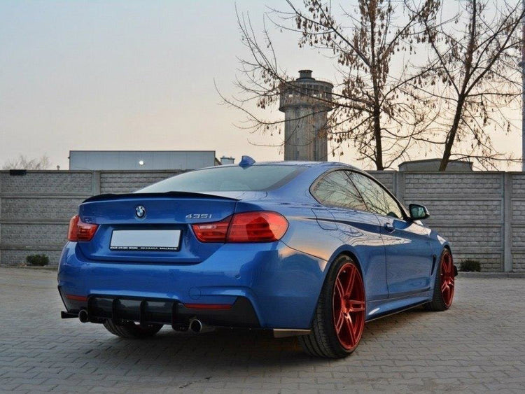 Rear Diffuser & Rear Side Splitters BMW 4 F32 M-Sport - Wayside Performance 