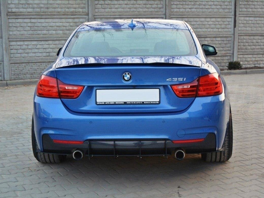 Rear Diffuser & Rear Side Splitters BMW 4 F32 M-Sport - Wayside Performance 