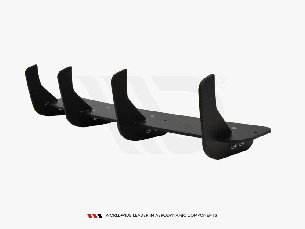 Rear Diffuser & Rear Side Splitters BMW 4 F32 M-Sport - Wayside Performance 