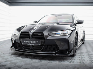 Front Splitter V.4 CSL Look BMW M4 G82 / M3 G80 - Wayside Performance 
