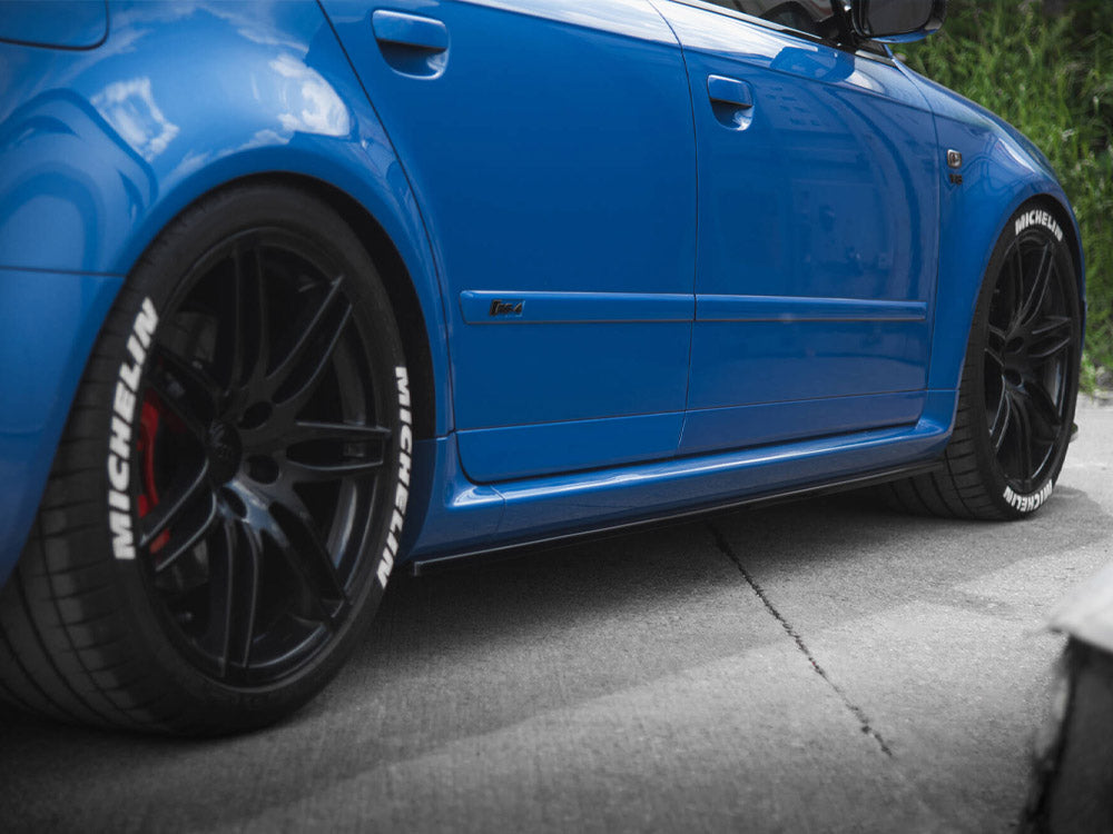 Side Skirts Splitters Audi RS4 B7 - Wayside Performance 