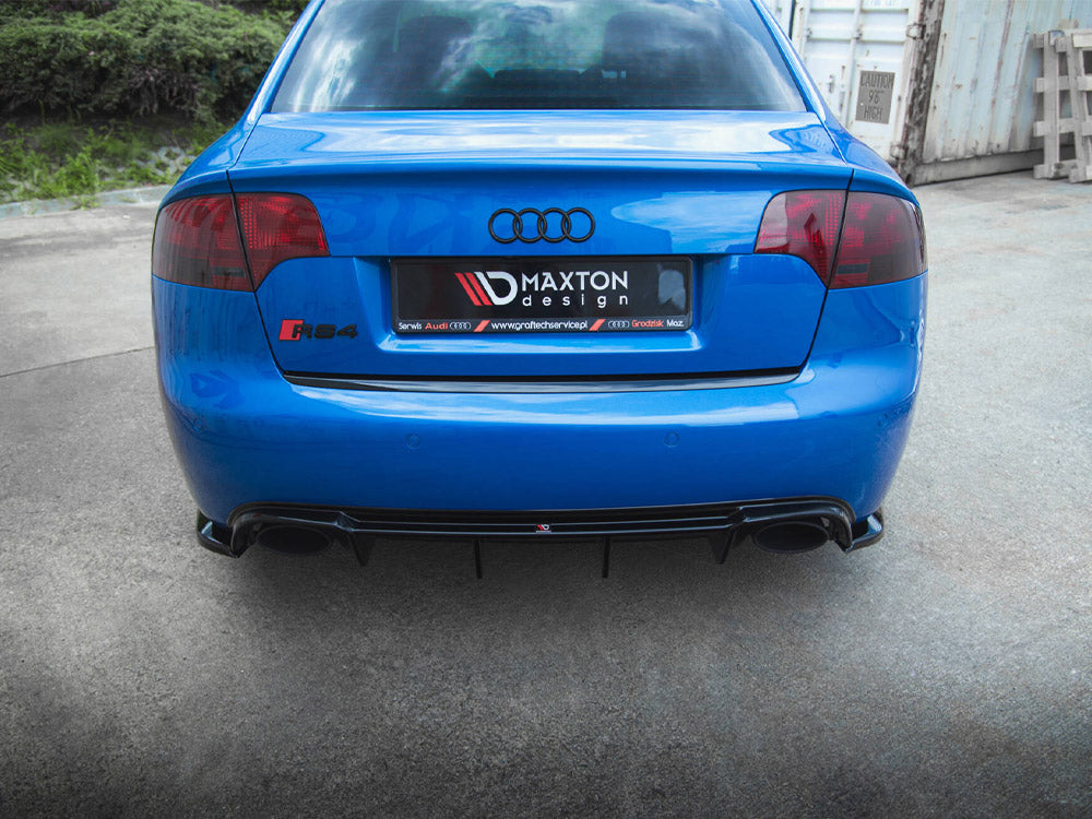 Rear Side Splitters V.2 Audi RS4 Sedan B7 - Wayside Performance 