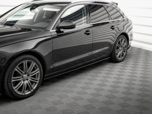 Side Skirts Diffusers V.2 Audi A6 C7 - Wayside Performance 