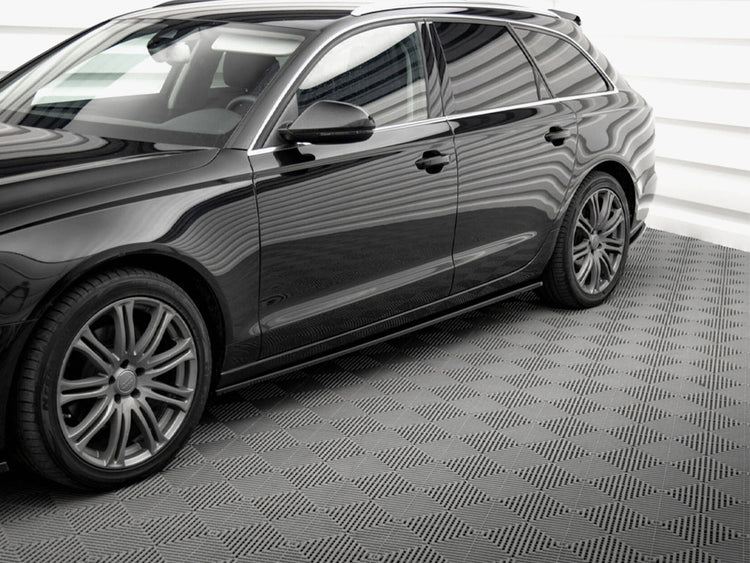 Side Skirts Diffusers V.2 Audi A6 C7 - Wayside Performance 