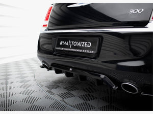 Central Rear Splitter (Vertical Bars) Chrysler 300 Mk2 - Wayside Performance 