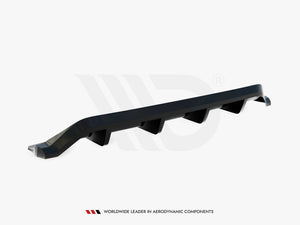Central Rear Splitter (Vertical Bars) Chrysler 300 Mk2 - Wayside Performance 
